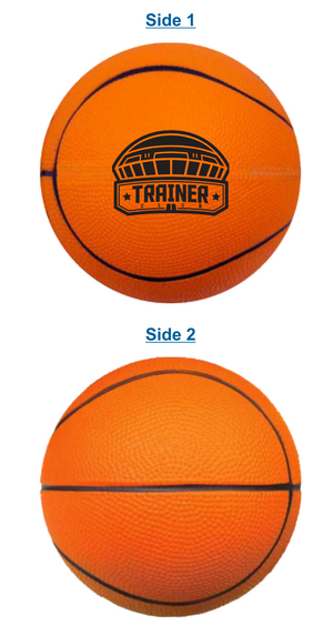 
                  
                    Load image into Gallery viewer, 5&amp;quot; Foam Trainer Club Basketball - Signed
                  
                