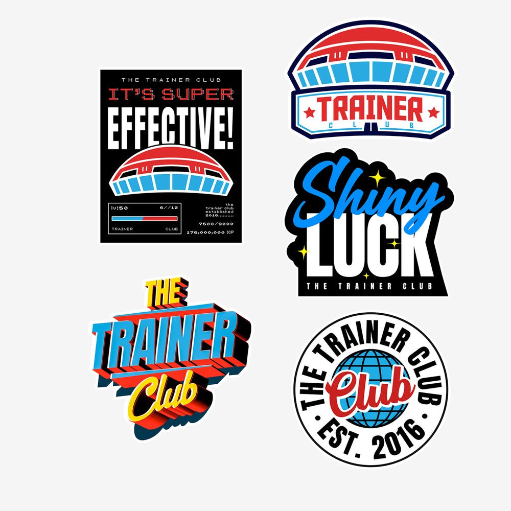 The Trainer Club Sticker Pack