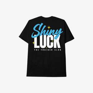 
                  
                    Load image into Gallery viewer, Shiny Luck Black Tee. Back Print.
                  
                